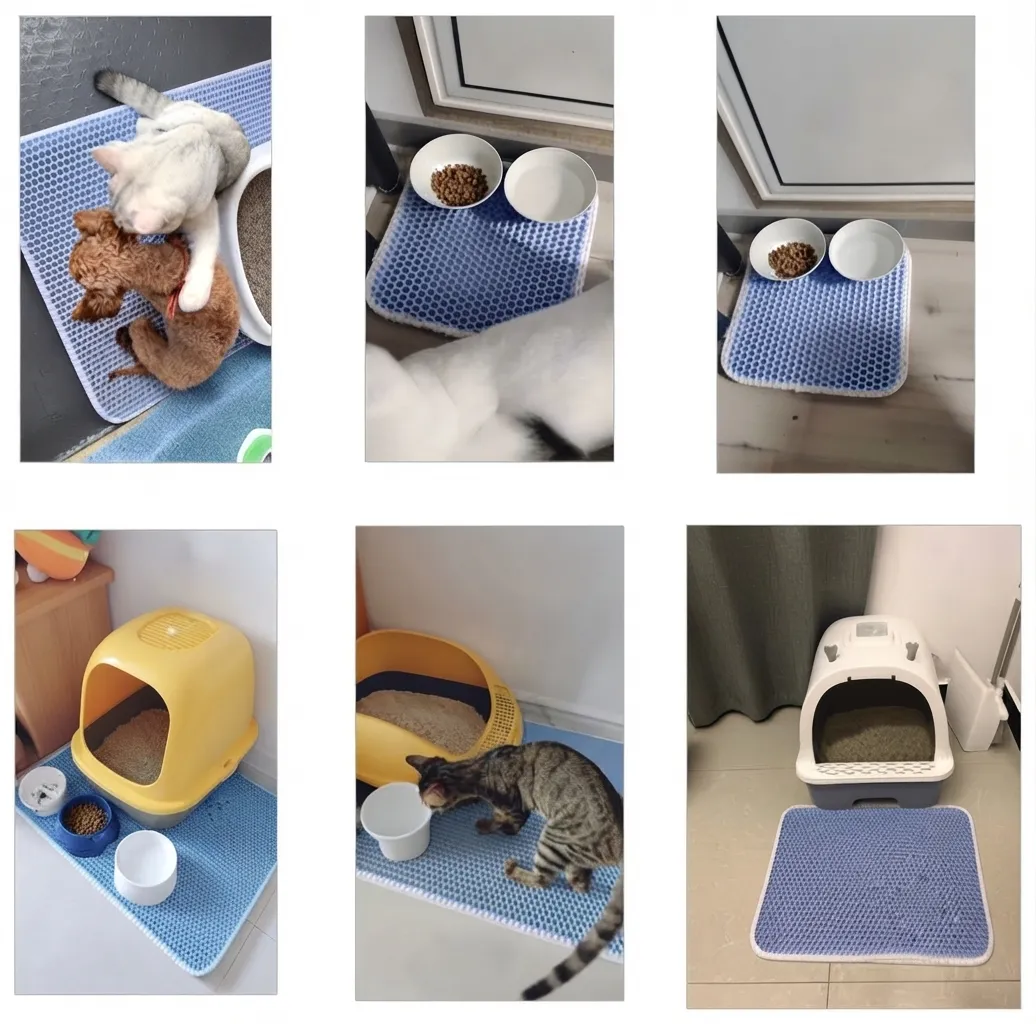 Waterproof Double Layer Cat Litter Mat